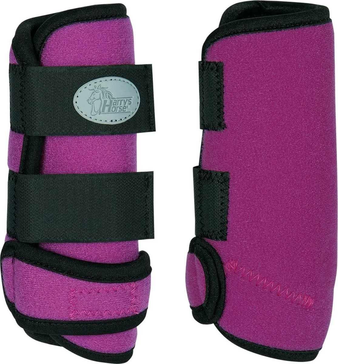 Beenbeschermers neoprene Tiny SHETLAND van Harry's Horse in Paars – productfoto