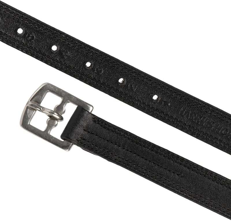 Beugelriemen Easy Care PU de Harry's Horse en Noir – photo produit