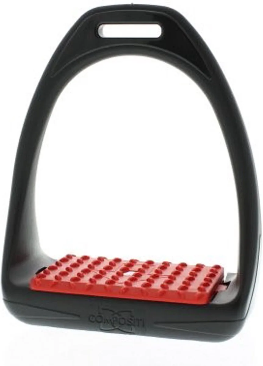 Beugels Compositi Reflex - maat ADULT van Harry's Horse in Rood – productfoto