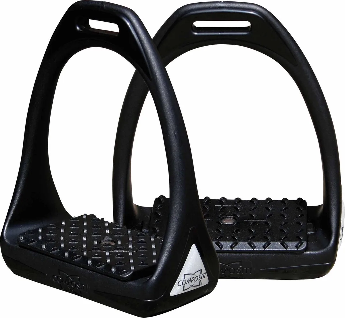 Beugels Compositi Reflex Reflective adult van Harry's Horse in Zwart – productfoto