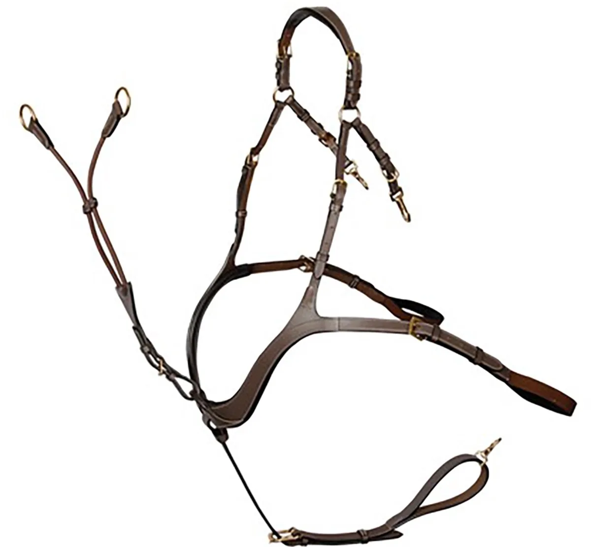 Borsttuig Luxe - middel van Harry's Horse in Bruin – productfoto