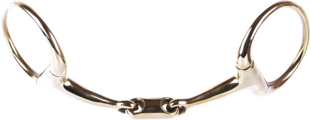 Bustrens Gold, dubbel gebroken, oval-link 13.5 by Harry's Horse in Copper – product photo