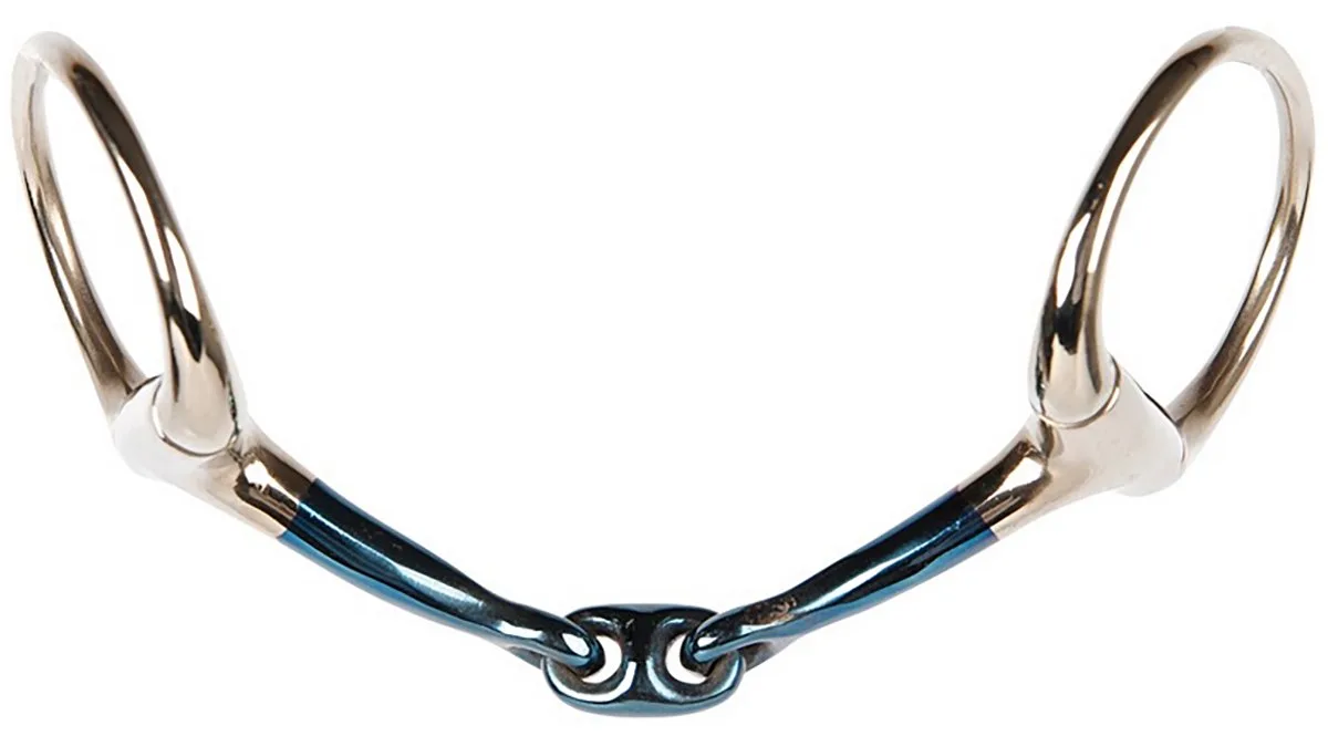 Bustrens Sweet Iron Dubbelgebroken - 13mm - 11.5 van Harry's Horse in Roest – productfoto