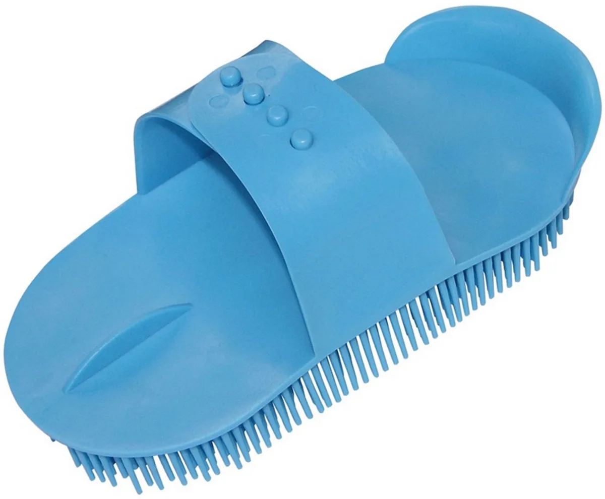 Colour - Manenborstel - Light Blue van Harry's Horse in Blauw – productfoto