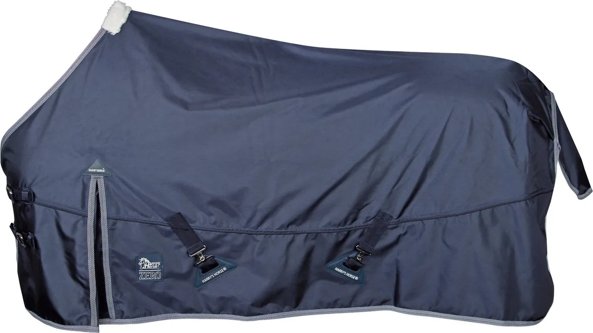 Deken Harry's Horse Xtreme-1680 Fleece 0gr - 115/155 van Harry's Horse in Donkerblauw – productfoto