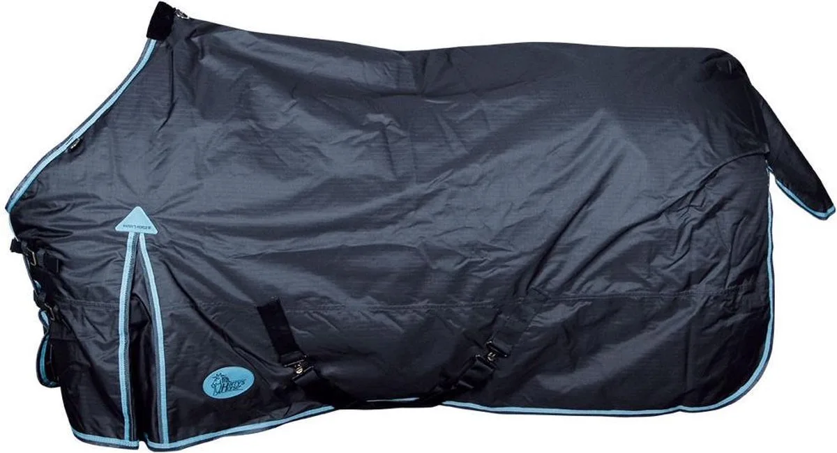 Deken Thor 200gr 105cm van Harry's Horse in Ebony – productfoto