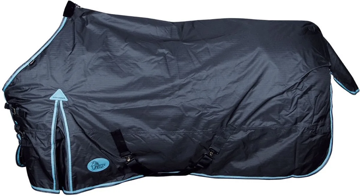 Deken Thor 200gr 195cm van Harry's Horse in Ebony – productfoto