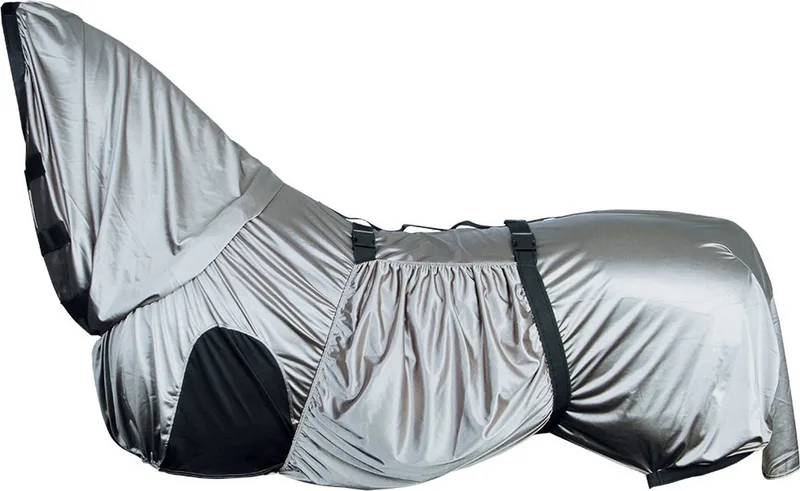 Eczeem/vliegendeken UV 185 Grijs / Zilver by Harry's Horse in Grey, Silver – product photo