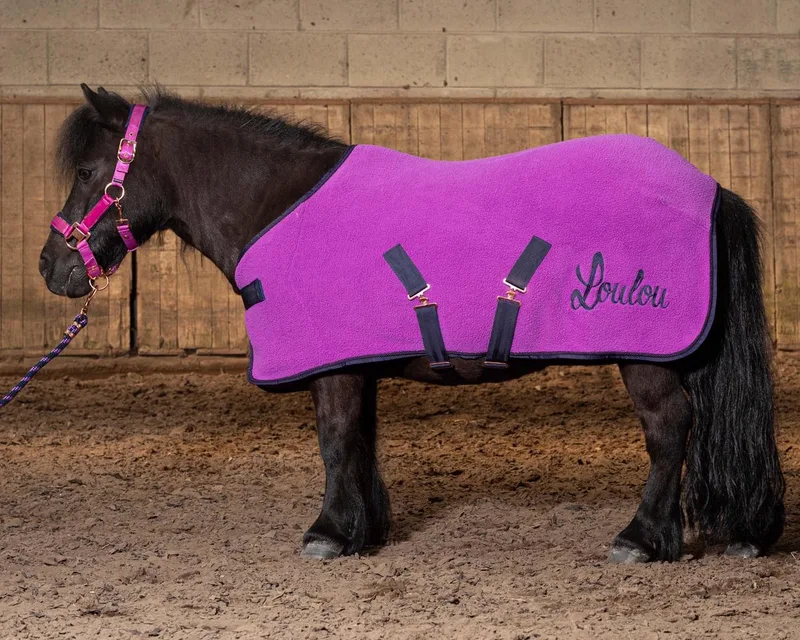 FLEECEDEKEN LOULOU QUINN de Harry's Horse en Violet – photo produit