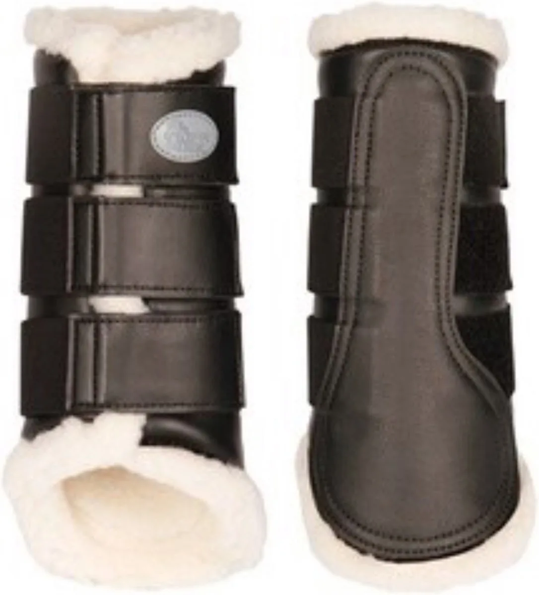 Flextrainer - Beenbeschermers - mt. L by Harry's Horse in Black – product photo