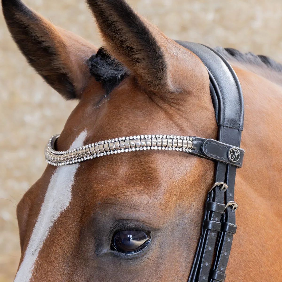 Frontriem Clincher de Harry's Horse en Argent – photo produit