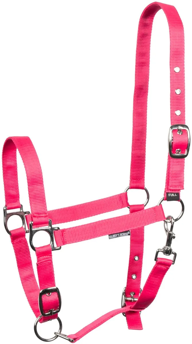 Halster 3x Verstelbaar | Full by Harry's Horse in Fuchsia – product photo