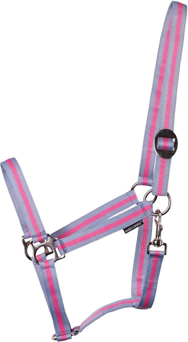 Halster Economy | Cob by Harry's Horse in Lichtblauw-roze-lichtblauw – product photo