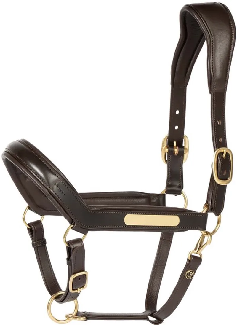 Halster Leder Anatomic II Brown - Full by Harry's Horse in Brown – product photo