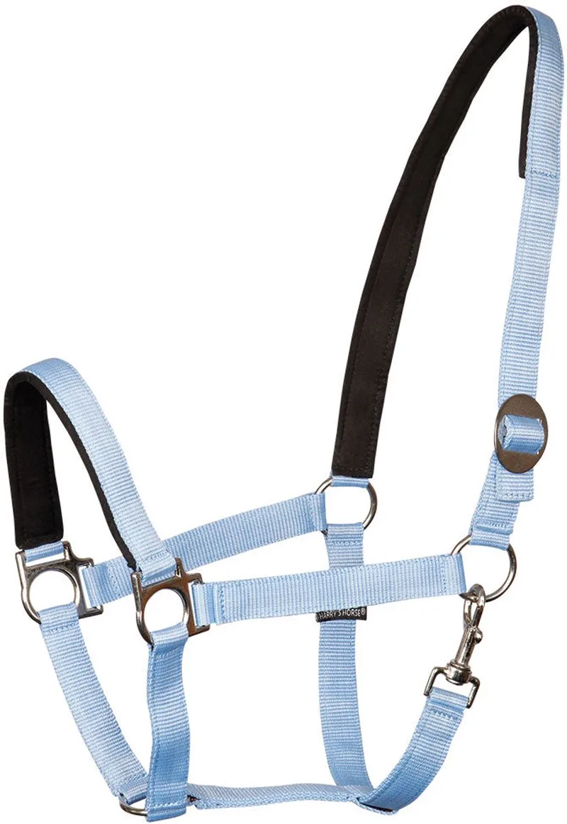 Halster padded cob de Harry's Horse en Noir – photo produit