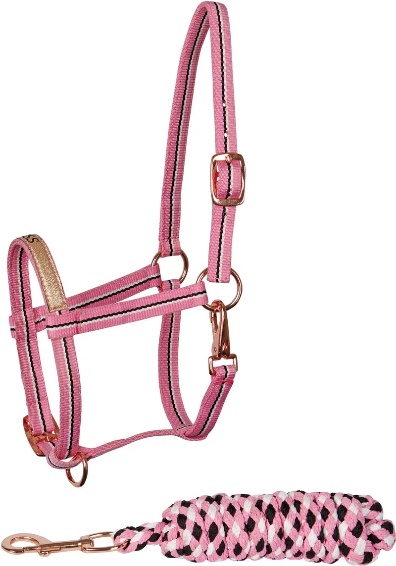 Halster & Touw - Veulenhalster - Queen- - Veulen by Harry's Horse in Pink – product photo