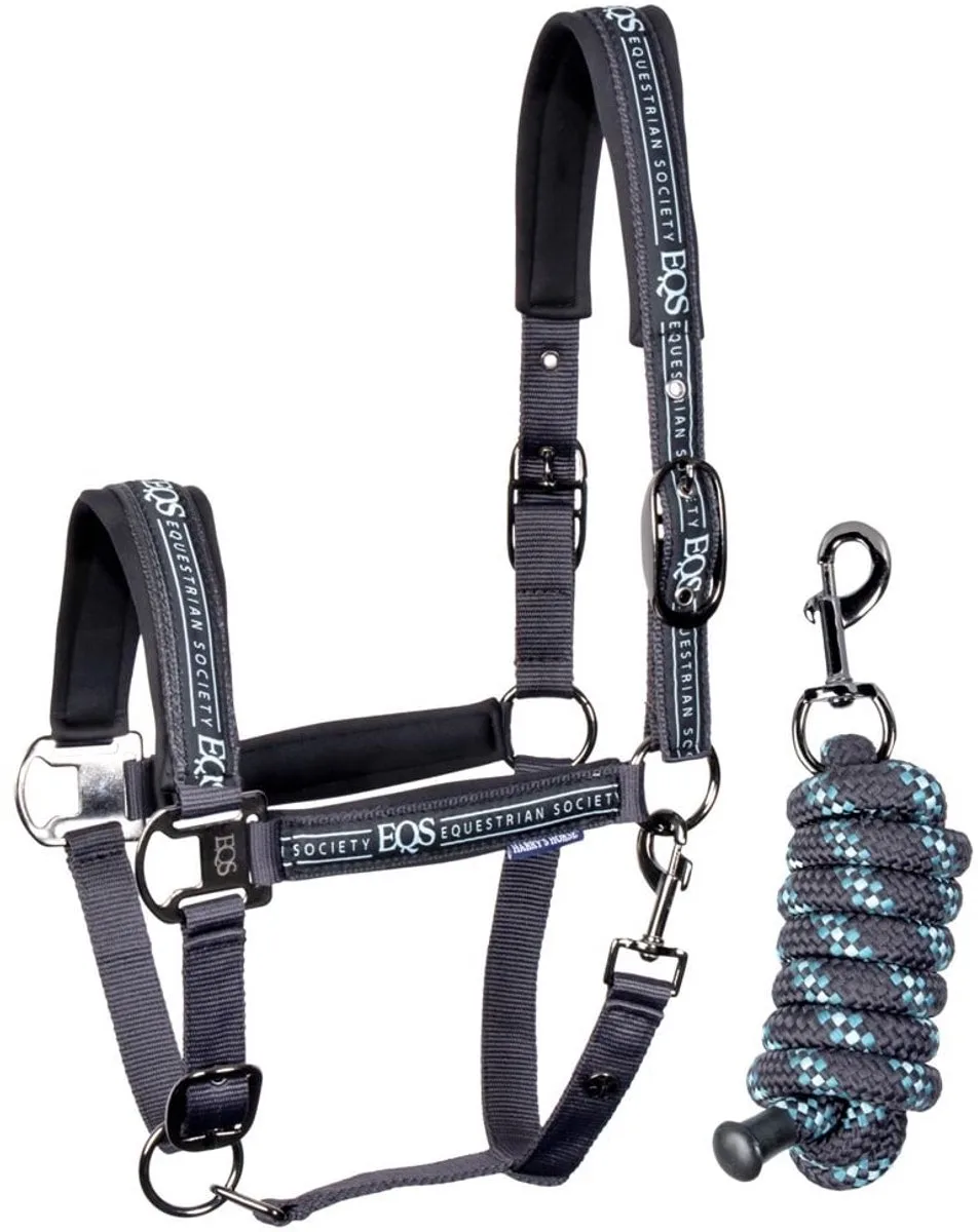 Halsterset Equestrian Society - Black Sand - Maat Full de Harry's Horse en Black-sand – photo produit