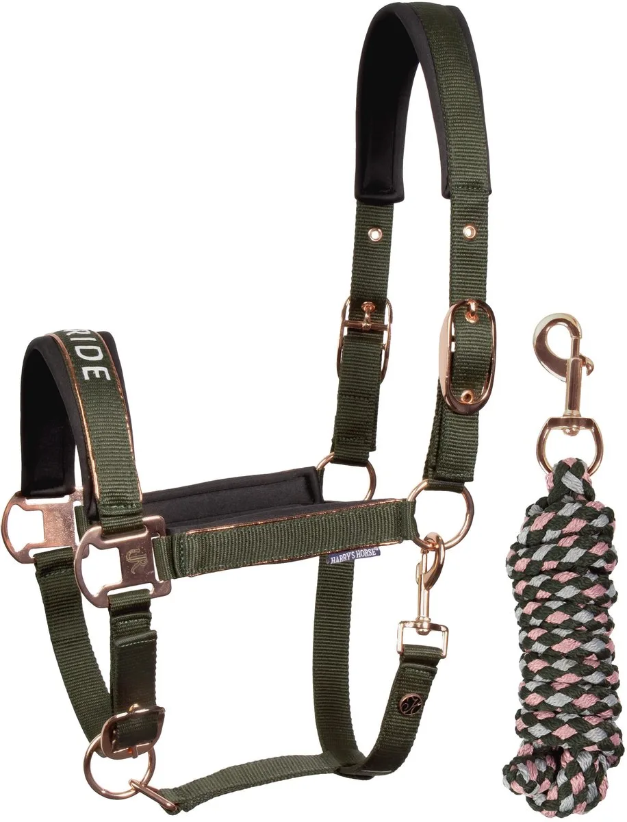 Halsterset Just Ride Summer Chique | Cob van Harry's Horse in Kambaba – productfoto