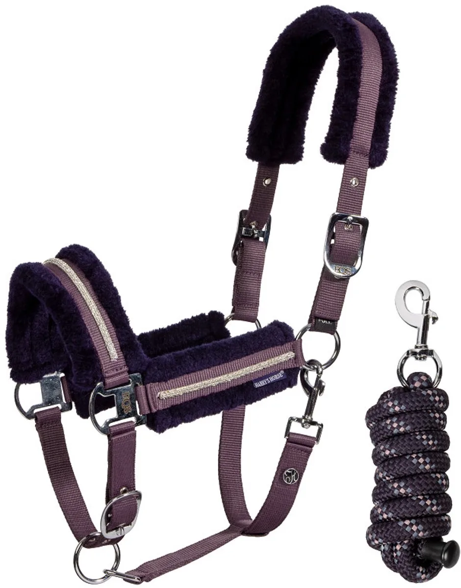Halsterset Soft - Maat Pony by Harry's Horse in Flint – product photo