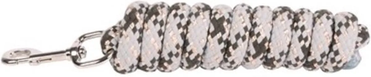 Halstertouw - Glitter - 2M van Harry's Horse in Grijs – productfoto