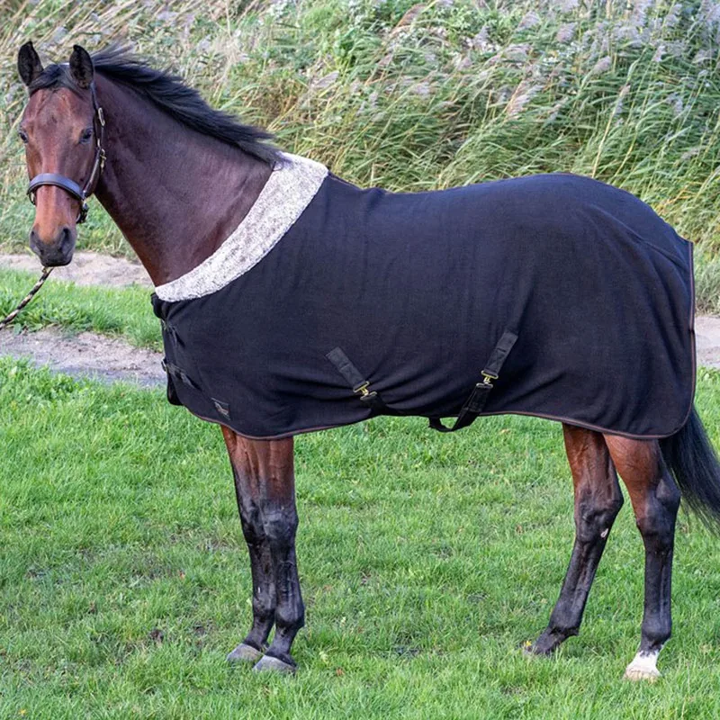 Harry's Hore Fleecedeken Aurach Jet-Black - 195 by Harry's Horse in Black – product photo