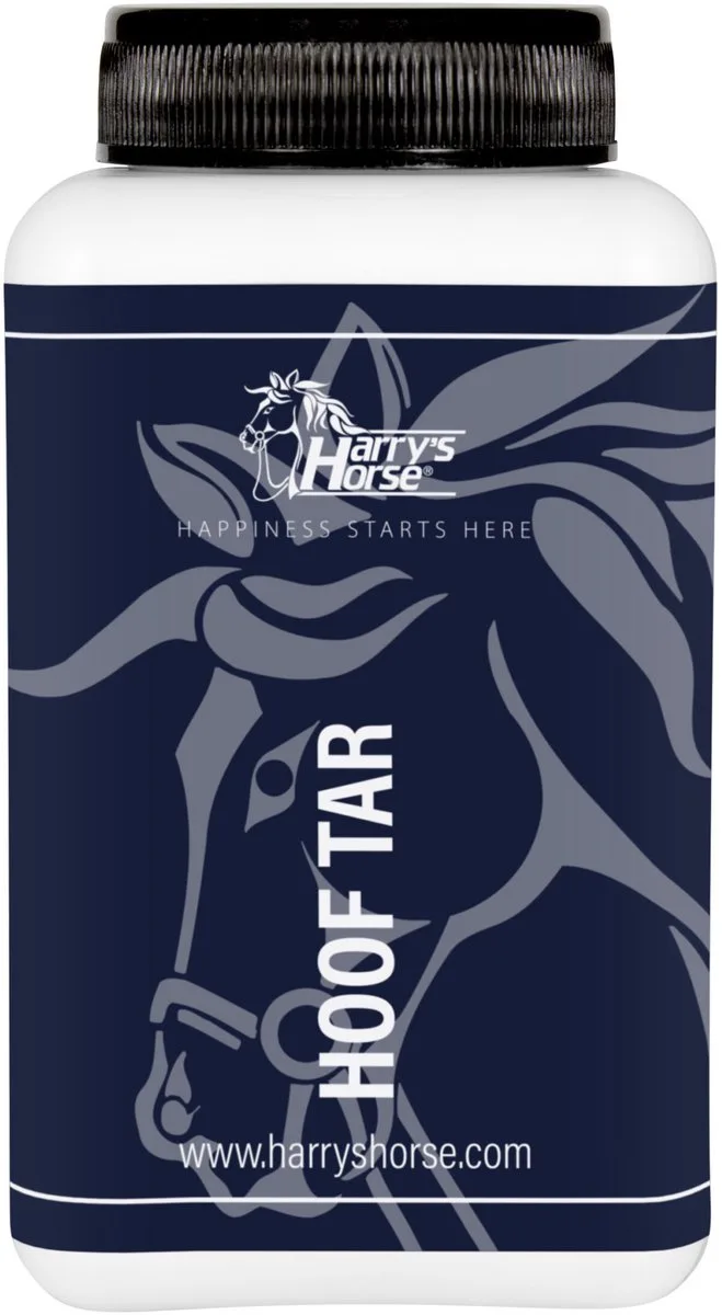 Hoefteer met kwast (500 ml.) 500 ml de Harry's Horse en Kleurloos – photo produit