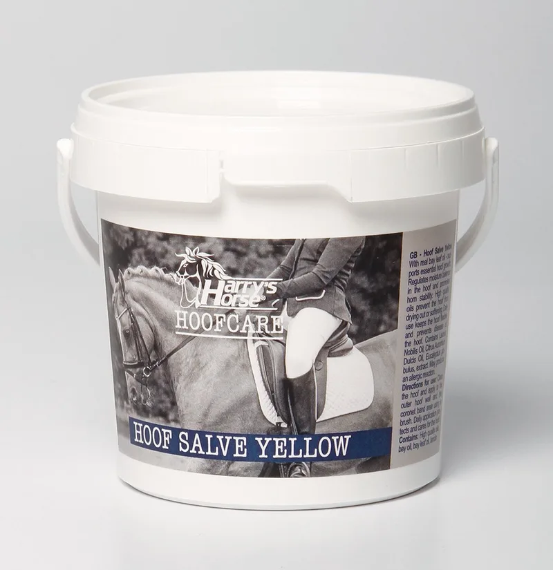 Hoefvet geel 500 ml Geel fra Harry's Horse i Gul – produktbillede