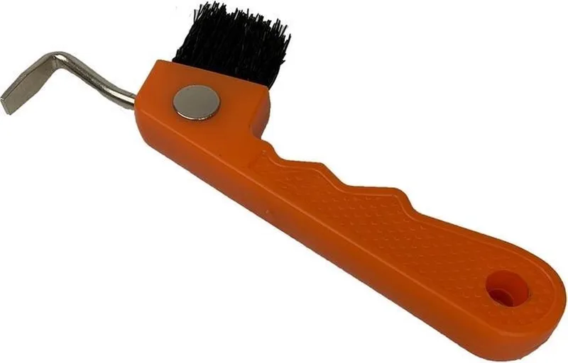 Hoevenkrabber/borstel magneet One Size Oranje by Harry's Horse – product photo