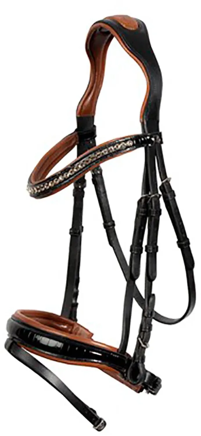 Hoofdstel Black Cognac by Harry's Horse in Black – product photo