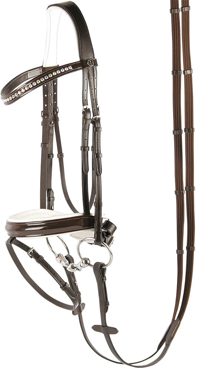 Hoofdstel Chique - paard by Harry's Horse in Brown – product photo