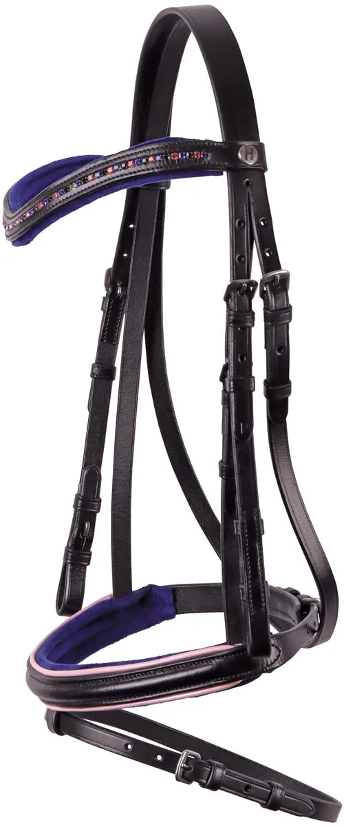 Hoofdstel Diva by Harry's Horse in Purple – product photo