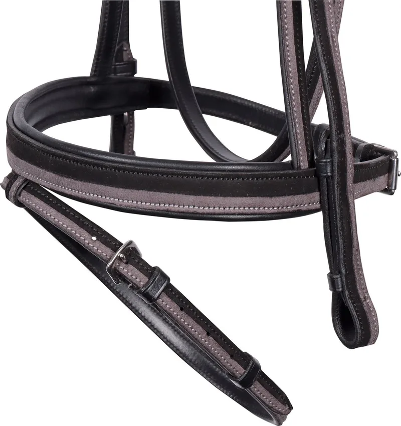 Hoofdstel Harry's Horse Two-tone de Harry's Horse en Zwart-grijs – photo produit