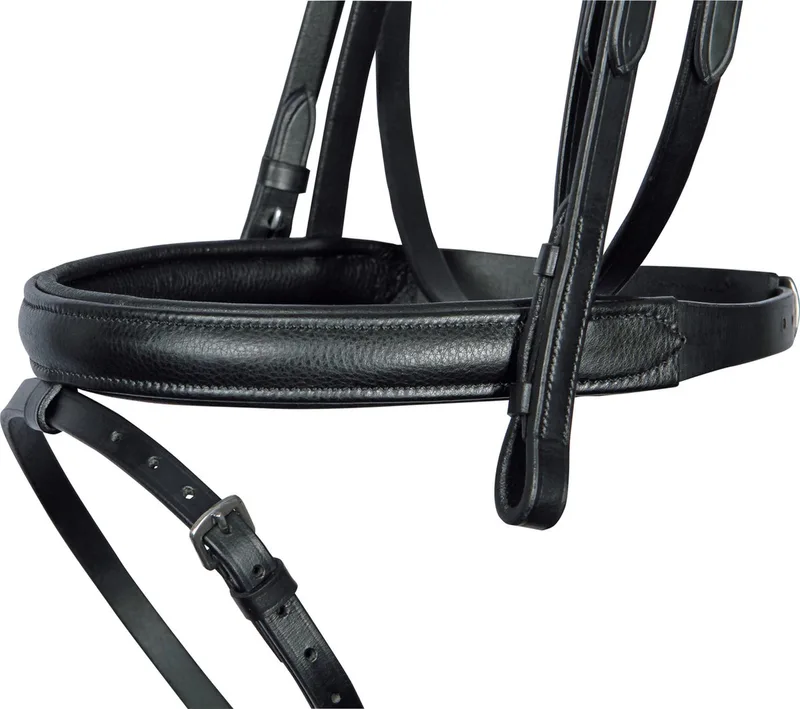 Hoofdstel Nero Soft Zwart/Zwart - Full de Harry's Horse en Noir – photo produit