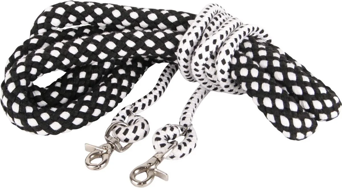 Longeerhulp Soft - m van Harry's Horse in Zwart-wit – productfoto