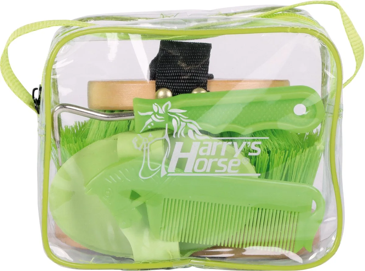 Mini grooming kit de Harry's Horse en Vert – photo produit