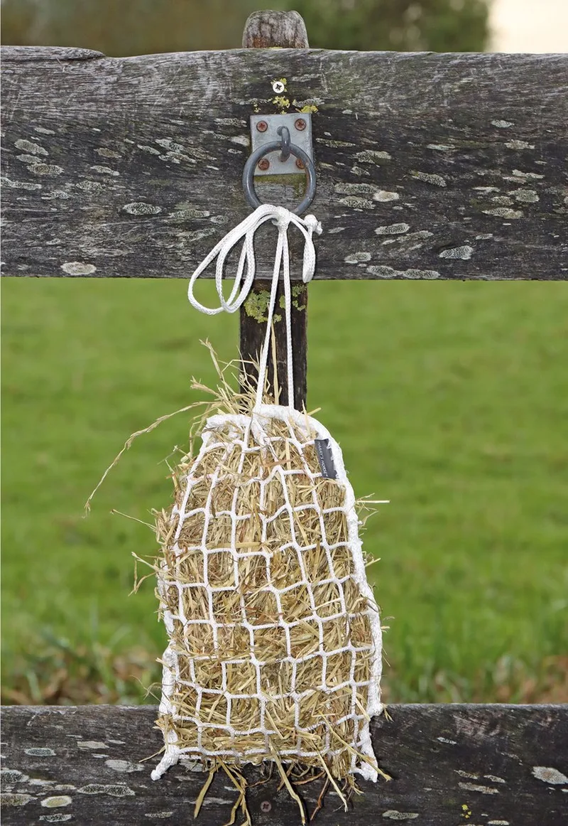 MINI Hooinet - Slow Feeder - MINI - 33x24 cm by Harry's Horse in White – product photo