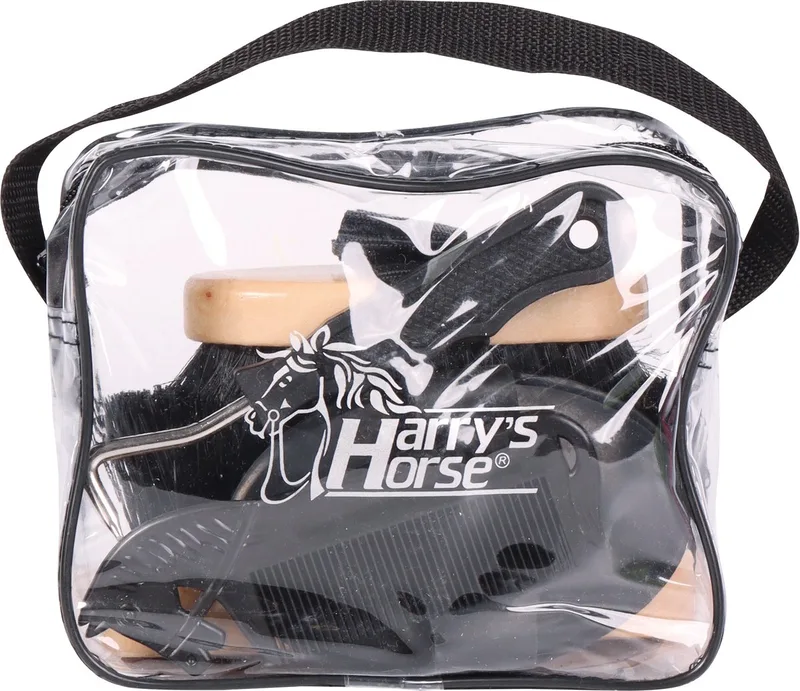Mini Poetstas Compleet - 6 Delig by Harry's Horse in Black – product photo