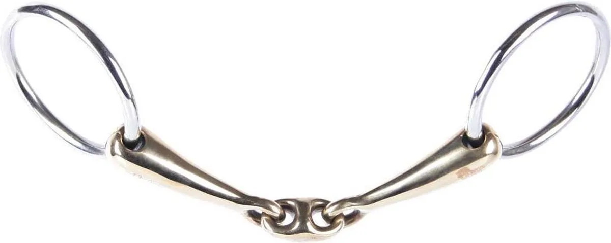 Onderlegtrens gold brass oval link 16mm 13.0 van Harry's Horse in Koper – productfoto