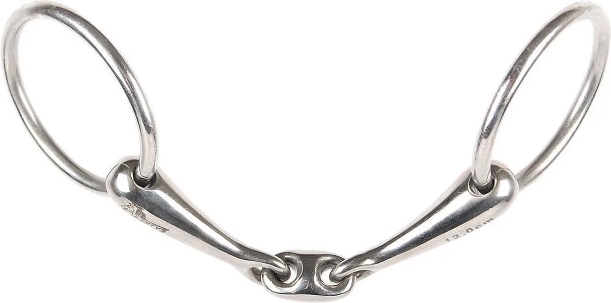 Onderlegtrens oval link 16mm 14.0 van Harry's Horse in Rvs – productfoto