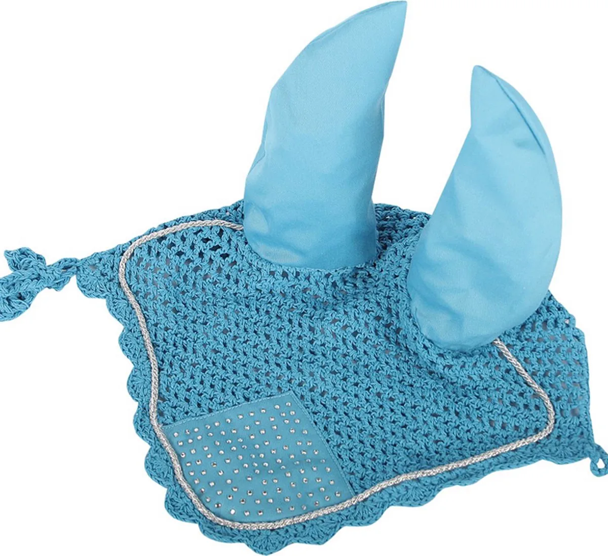 Oornetje Crystal Blue Atoll - Full van Harry's Horse in Blauw – productfoto
