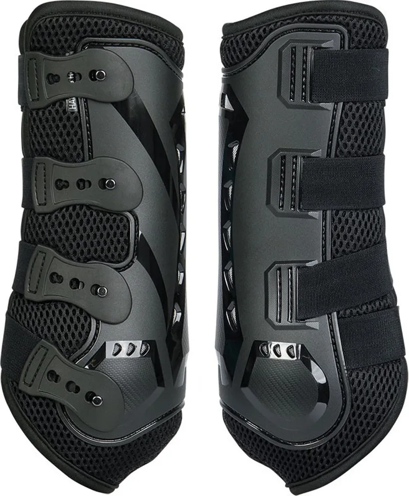 Peesbeschermers Air Mesh Pro - Voorbenen - Maat M by Harry's Horse in Black – product photo