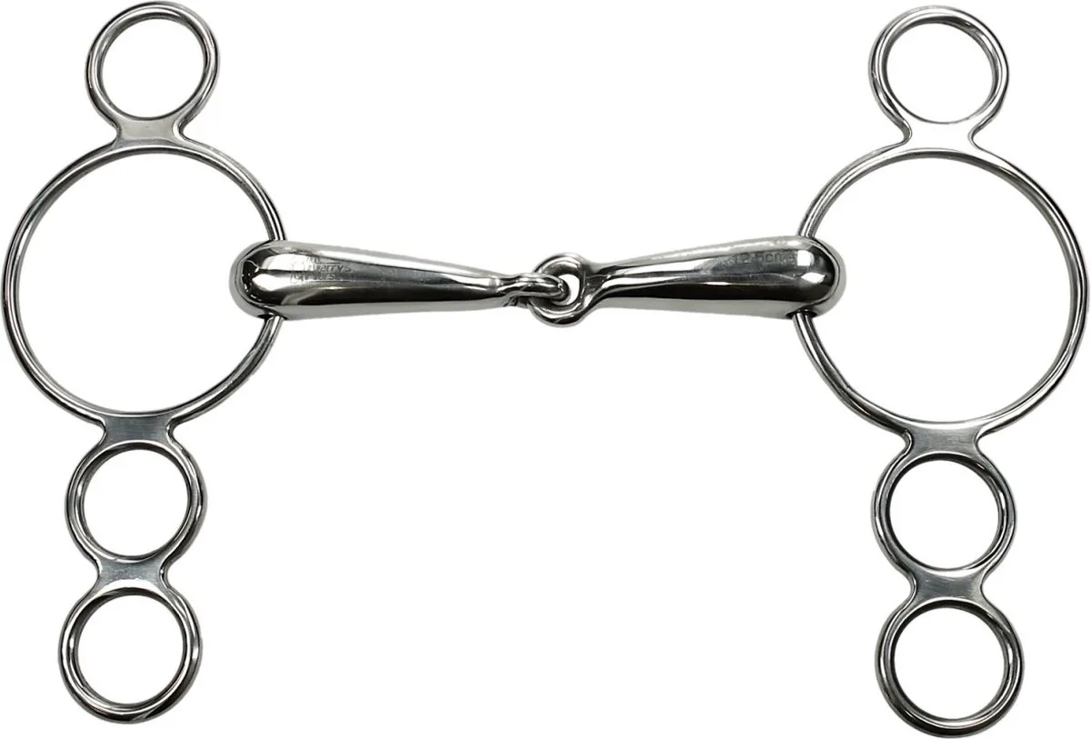 Pessoa Bit 3 Extra Ringen - 12.5 cm van Harry's Horse – productfoto