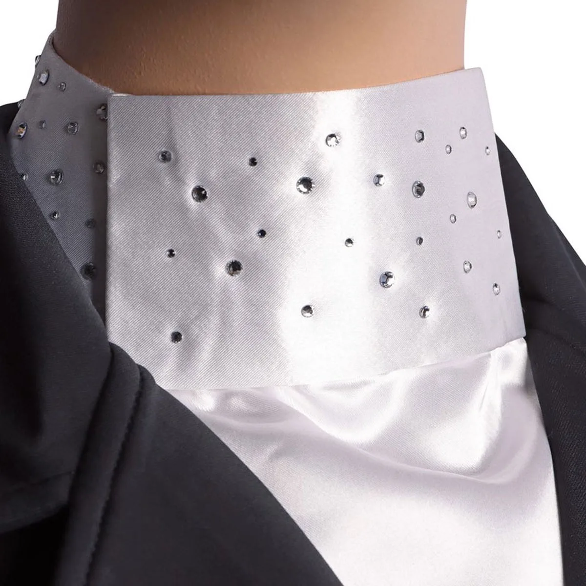 Plastron Crystal - One size de Harry's Horse en Blanc – photo produit