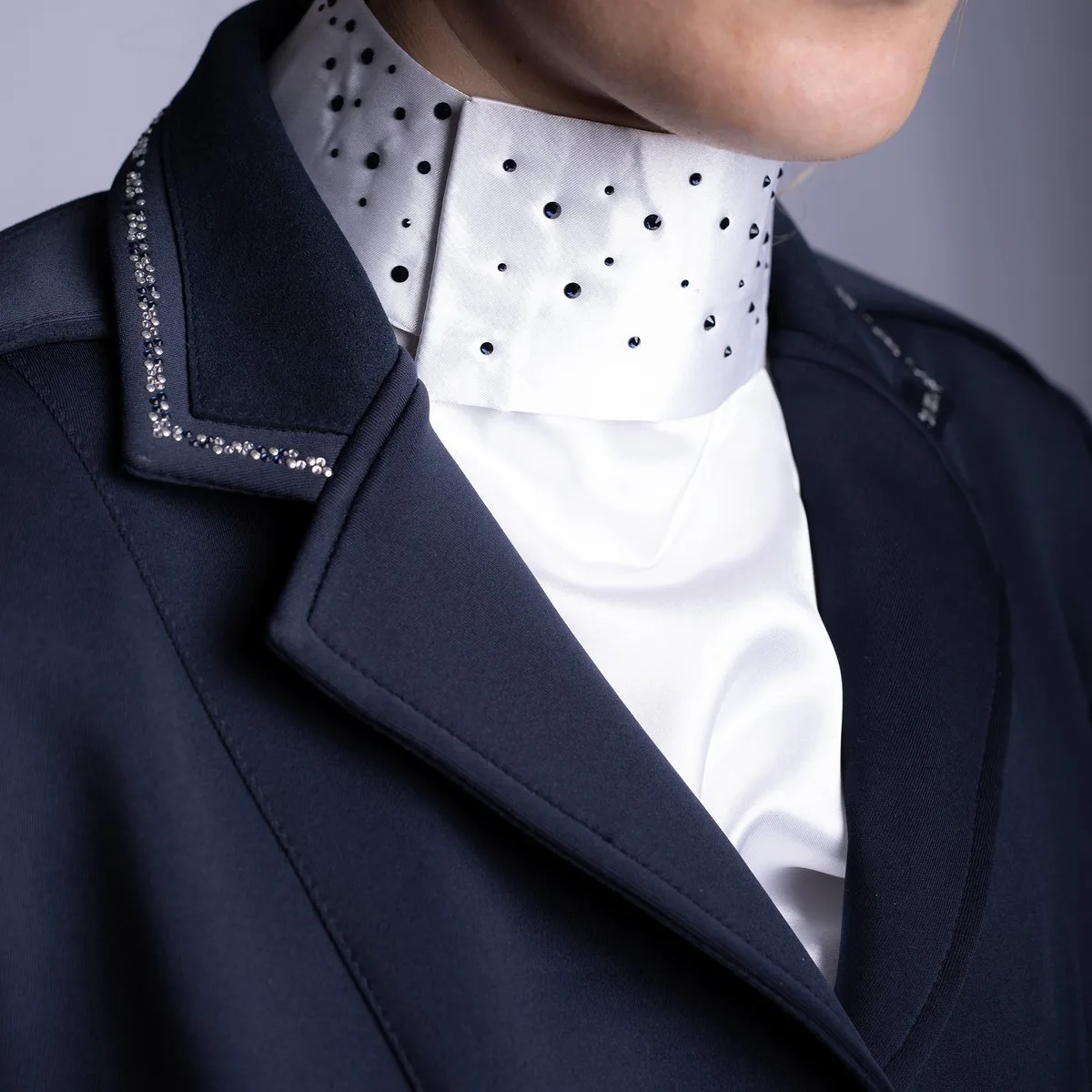 Plastron Crystal - One size de Harry's Horse en Noir – photo produit