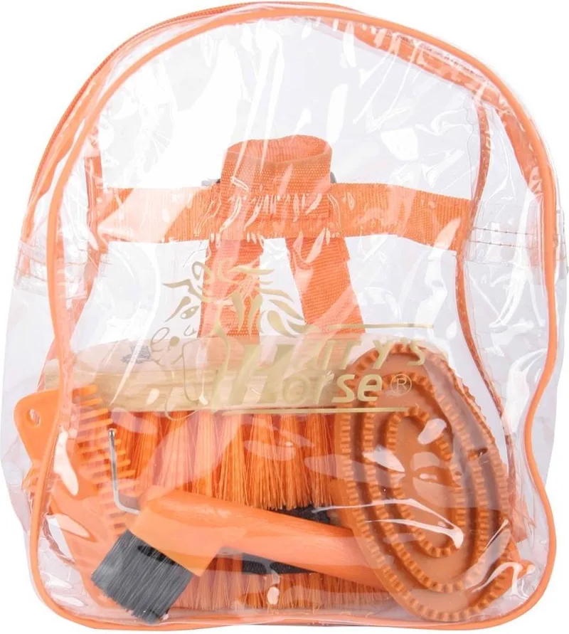 Poetstas Backpack Compleet - 6 delig by Harry's Horse in Orange – product photo
