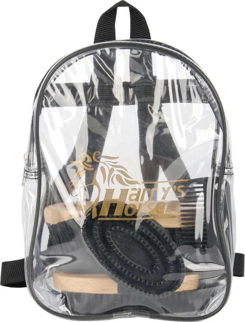 Poetstas Backpack Compleet - 6 delig by Harry's Horse in Black – product photo