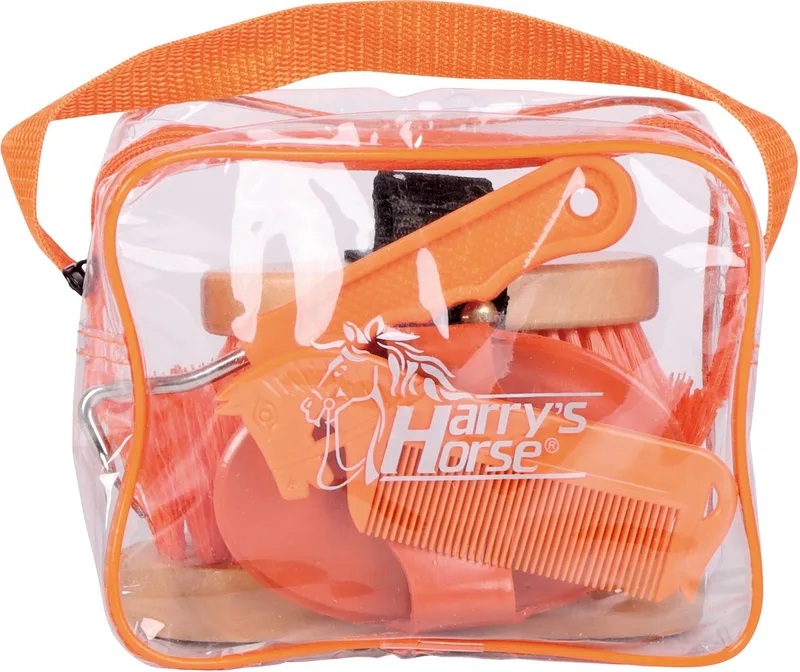 Poetstas - Mini grooming kit by Harry's Horse in Orange – product photo