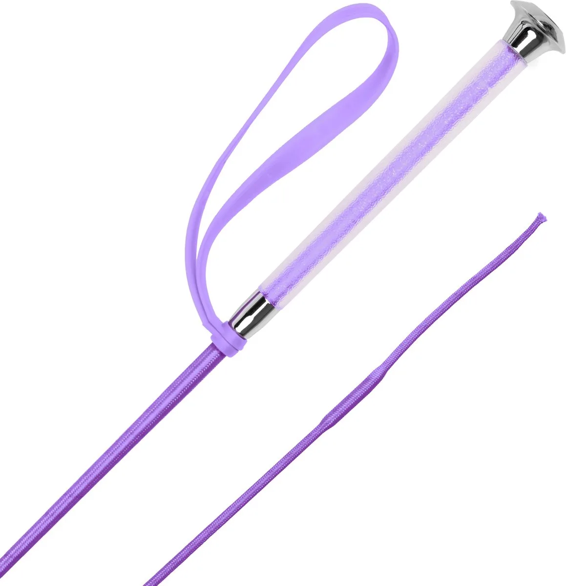 Rijzweep Colour - 70 cm | Zwepen/ Sporen paard van Harry's Horse in Paars – productfoto