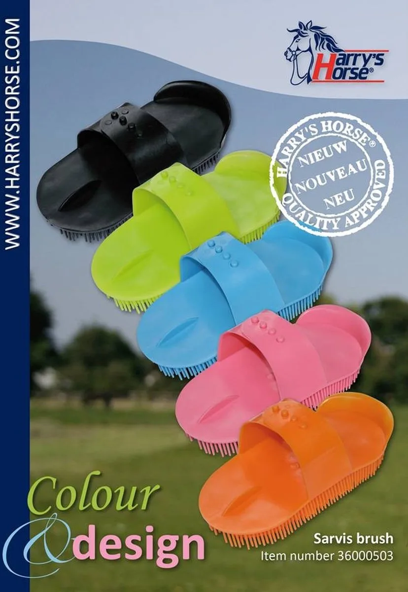 Rosborstel Sarvis van Harry's Horse in Oranje – productfoto