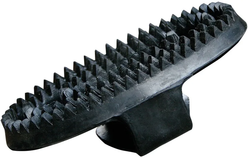 Roskam Rubber - Kammen - Klein von Harry's Horse in Schwarz – Produktfoto